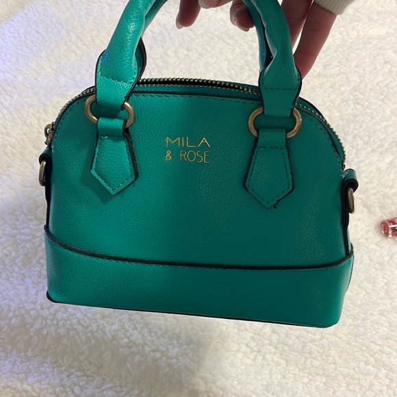 Mila and rose turquoise mini purse - Picture 3 of 3